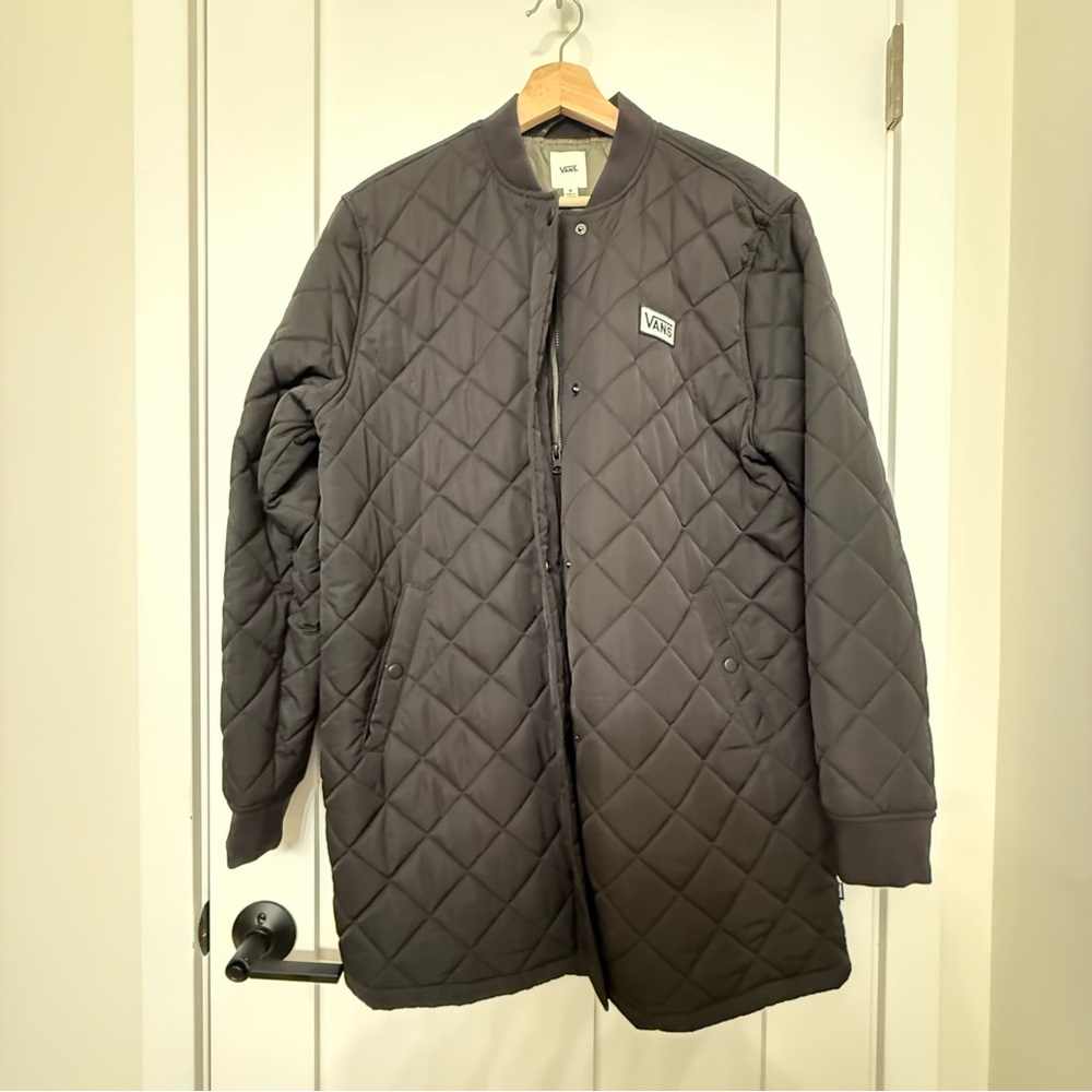 Vans Women’s Black Quilted Puffer Coat
